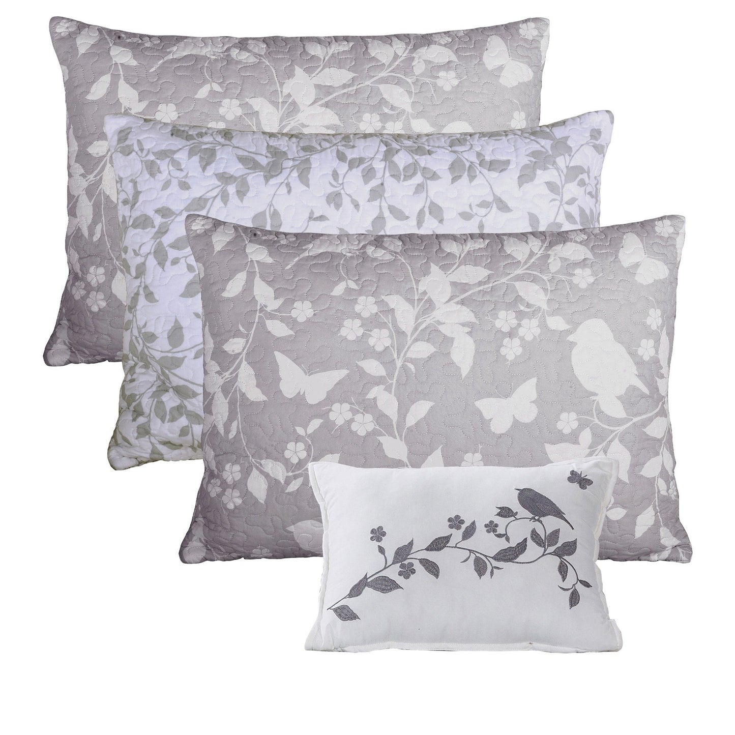 Ensemble de couvre-lit Serenta 6 pièces en mélange de coton pour lit de jour - 75 x 39