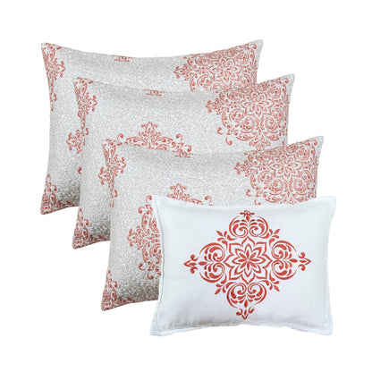 Ensemble de couvre-lit Serenta 6 pièces en mélange de coton pour lit de jour - 75 x 39