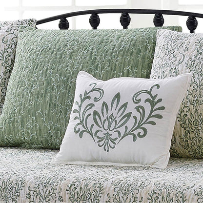 Ensemble de couvre-lit Serenta 6 pièces en mélange de coton pour lit de jour - 75 x 39