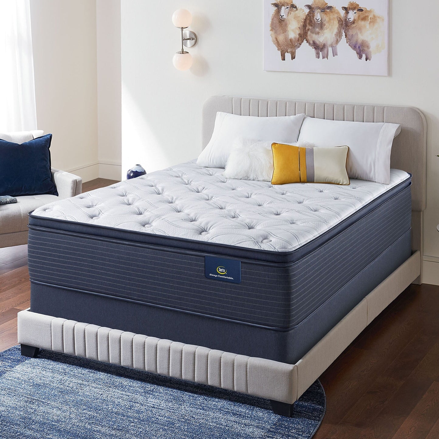 Matelas Serta Clarks Hill 15 Plush Pillow Top.