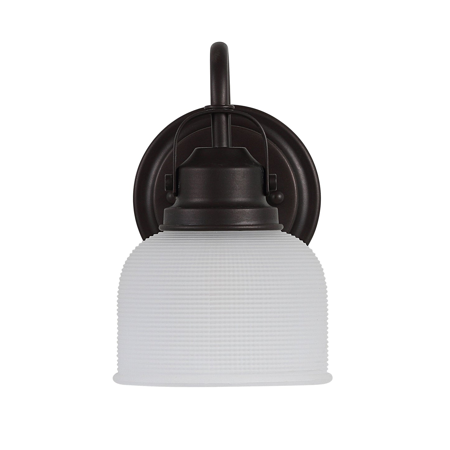 Applique murale LED Shirley en métal et verre, par JONATHAN Y