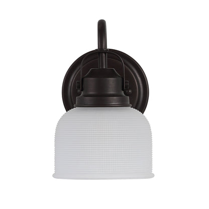 Applique murale LED Shirley en métal et verre, par JONATHAN Y