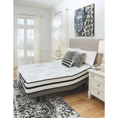 Matelas hybride Chime 10 pouces en boîte, signé Ashley Design