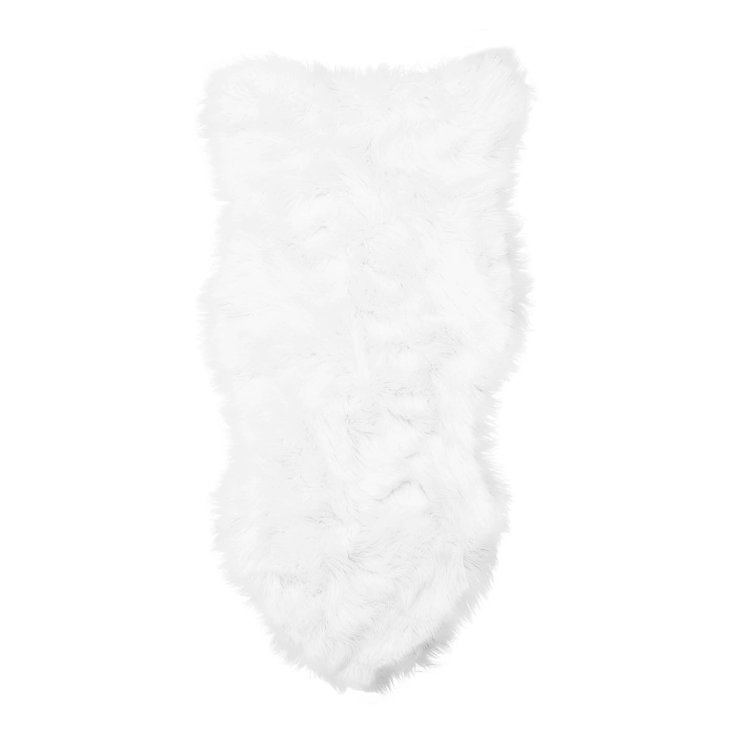 Tapis en fausse fourrure de mouton Silver Orchid Parrott