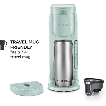 Cafetière à dosettes K-Cup individuelles, 3 tailles de tasse, café fort, réservoir de 1,25 L, menthe
