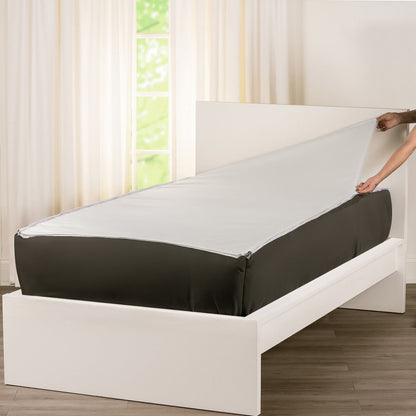 Ensemble de literie de luxe Siscovers Pewter Bunkie avec fermeture éclair