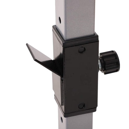 Support à haltères/banc de développé couché Soozier Steel en acier, réglable en hauteur, en 2 parties - Non applicable