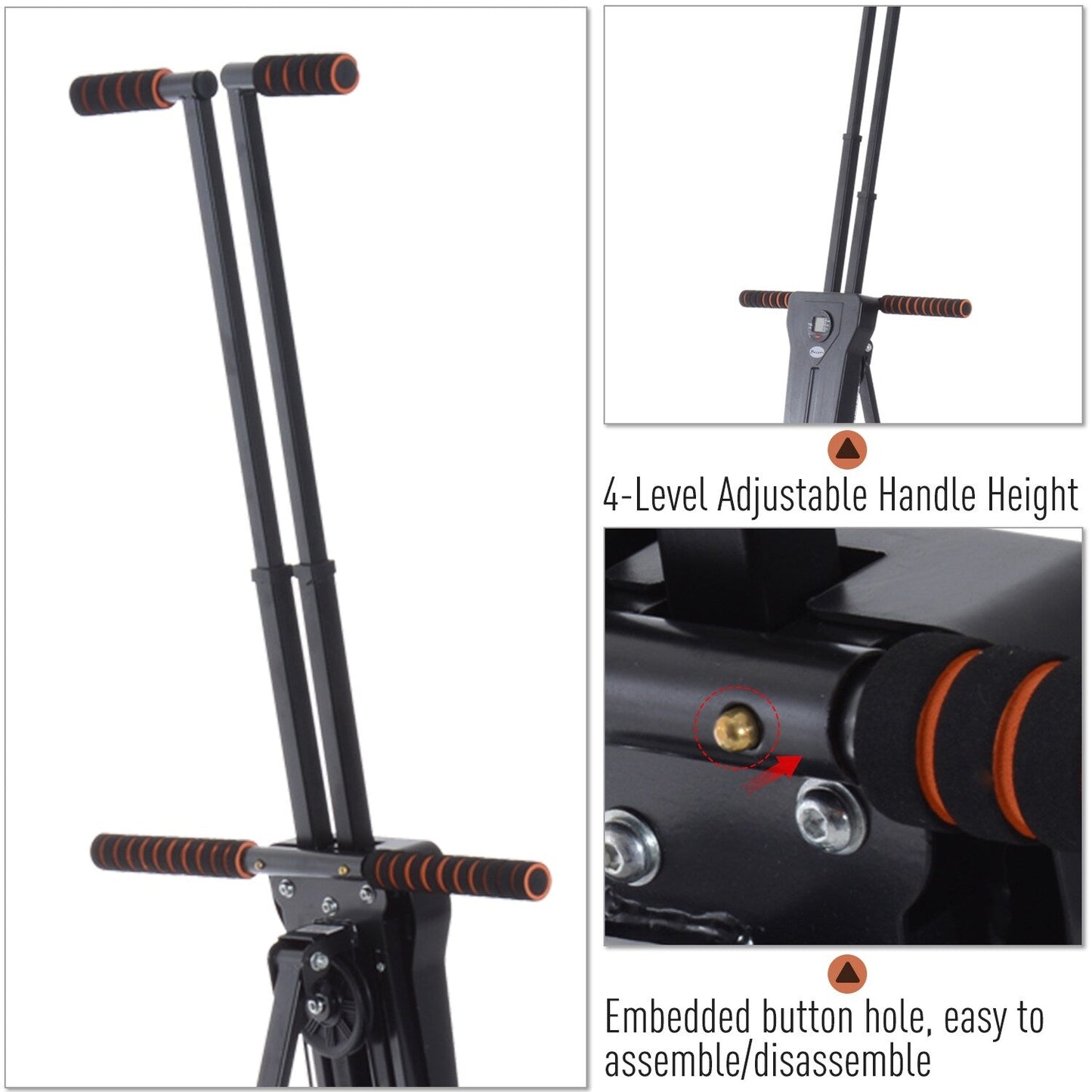 Appareil de musculation vertical Soozier en acier - 28L x 26l x 82H