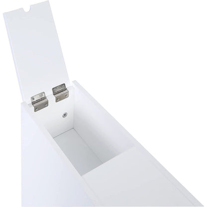 Meuble de rangement de salle de bain Spirich Home Slim, porte-papier toilette sur pied, tiroir coulissant pour meuble de salle de bain