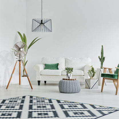 Ventilateur sur trépied Star Fans Star de 40 cm avec pieds en bois