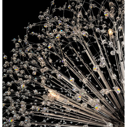 Lustre Starburst 47 de large, luminaire en cristal