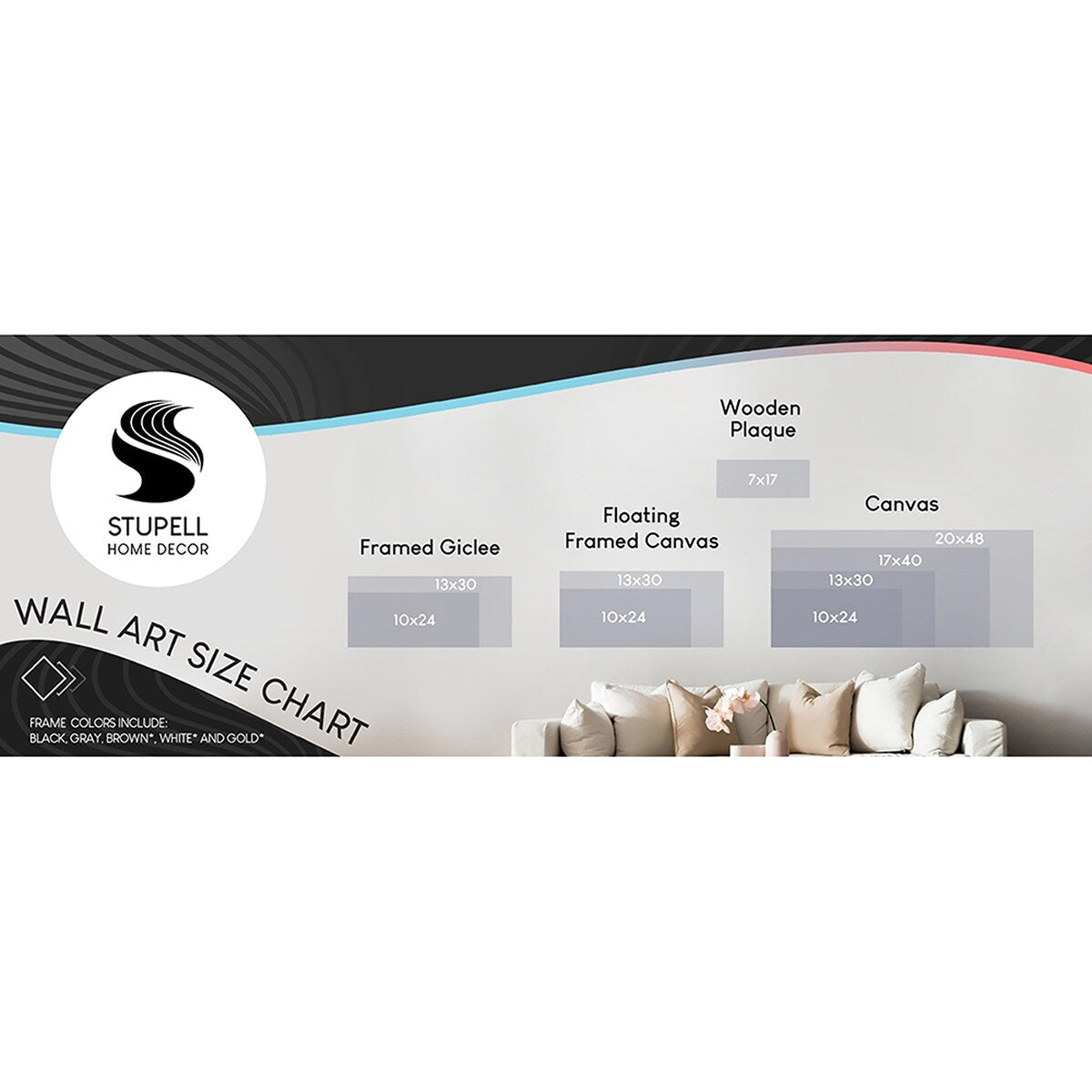 Panneau de salle de bain Stupell « Asseyez-vous » - Toile murale minimaliste noire et blanche