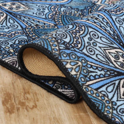 Superior Cassidy Floral Boho Non-Slip Indoor Outdoor Area Rug