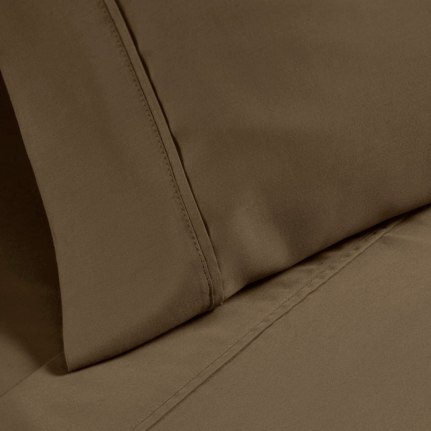 Superior Cotton Blend 1200 Thread Count Solid Deep Pocket Bed Sheet Set