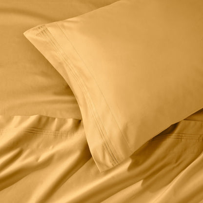 Superior Egyptian Cotton 1000 Thread Count Deep Pocket Solid Sheet Set