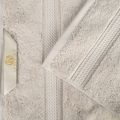 Superior Egyptian Cotton Pile Heavyweight 10-Piece Towel Set