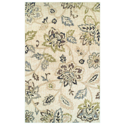 Superior Jacobean Farmhouse Floral Indoor Area Rug