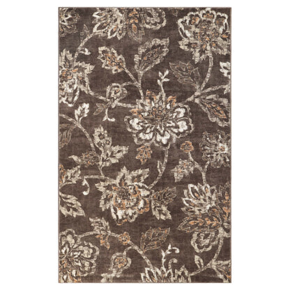 Superior Jacobean Farmhouse Floral Indoor Area Rug