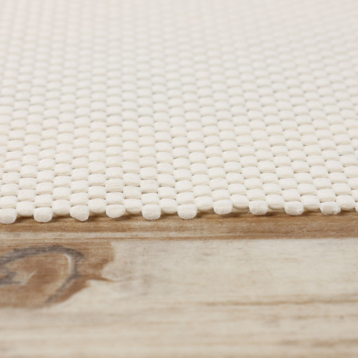 Superior Rio Reversible Non-Slip Grip Foam Mesh Indoor Area Rug Pad - Cream