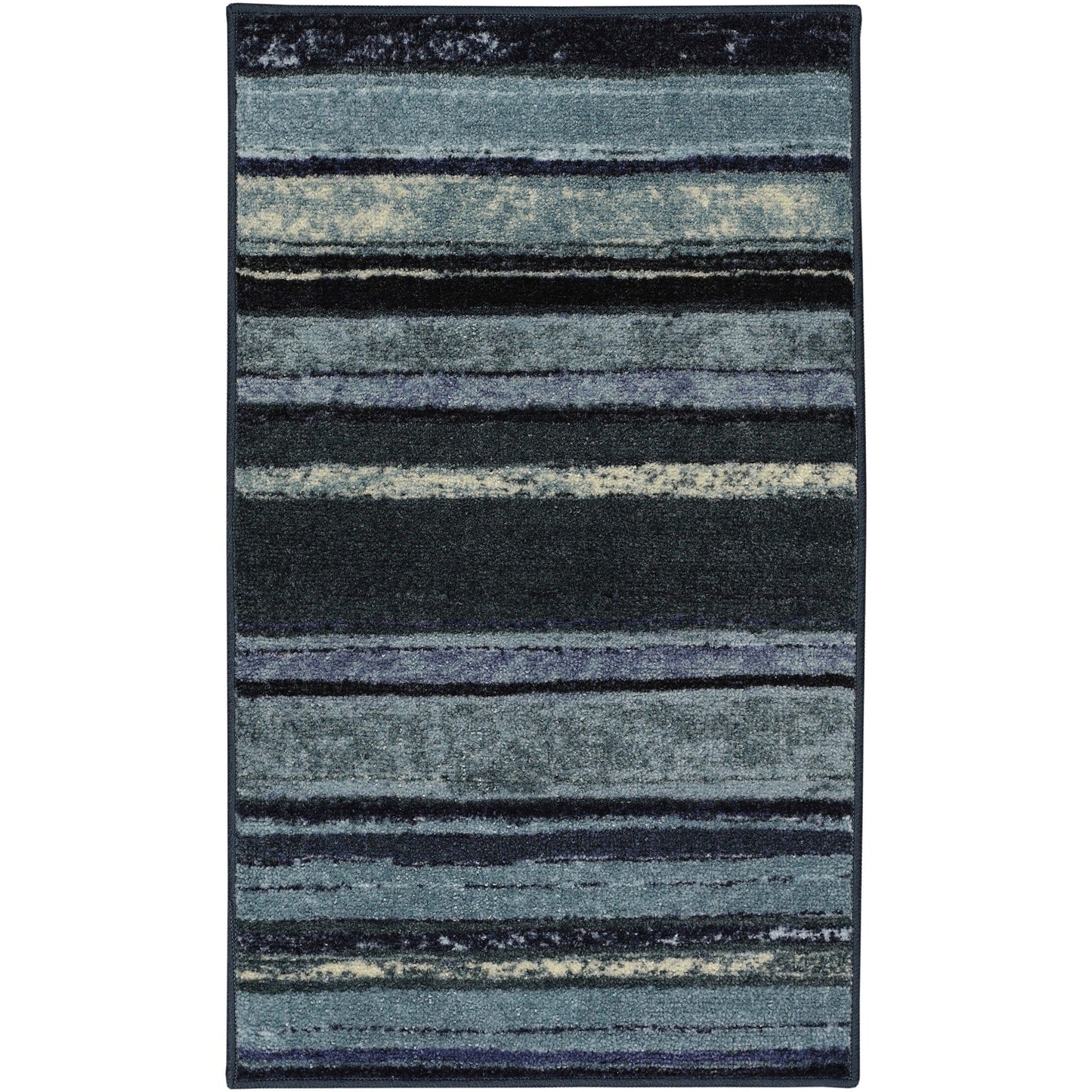 The Curated Nomad Sultan Multicolor Striped Boho Area Rug