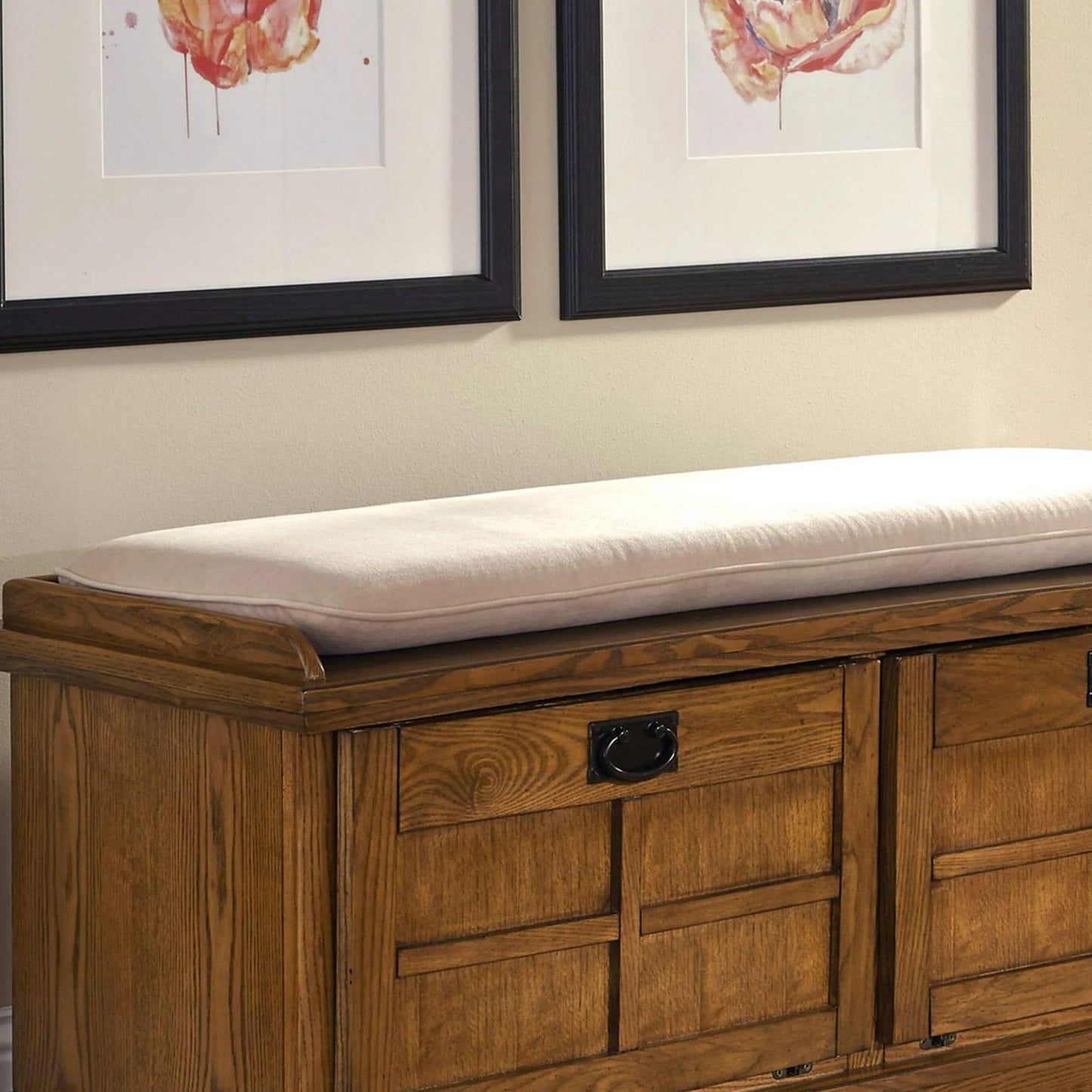 The Gray Barn Old Stone Upholstered Storage Bench