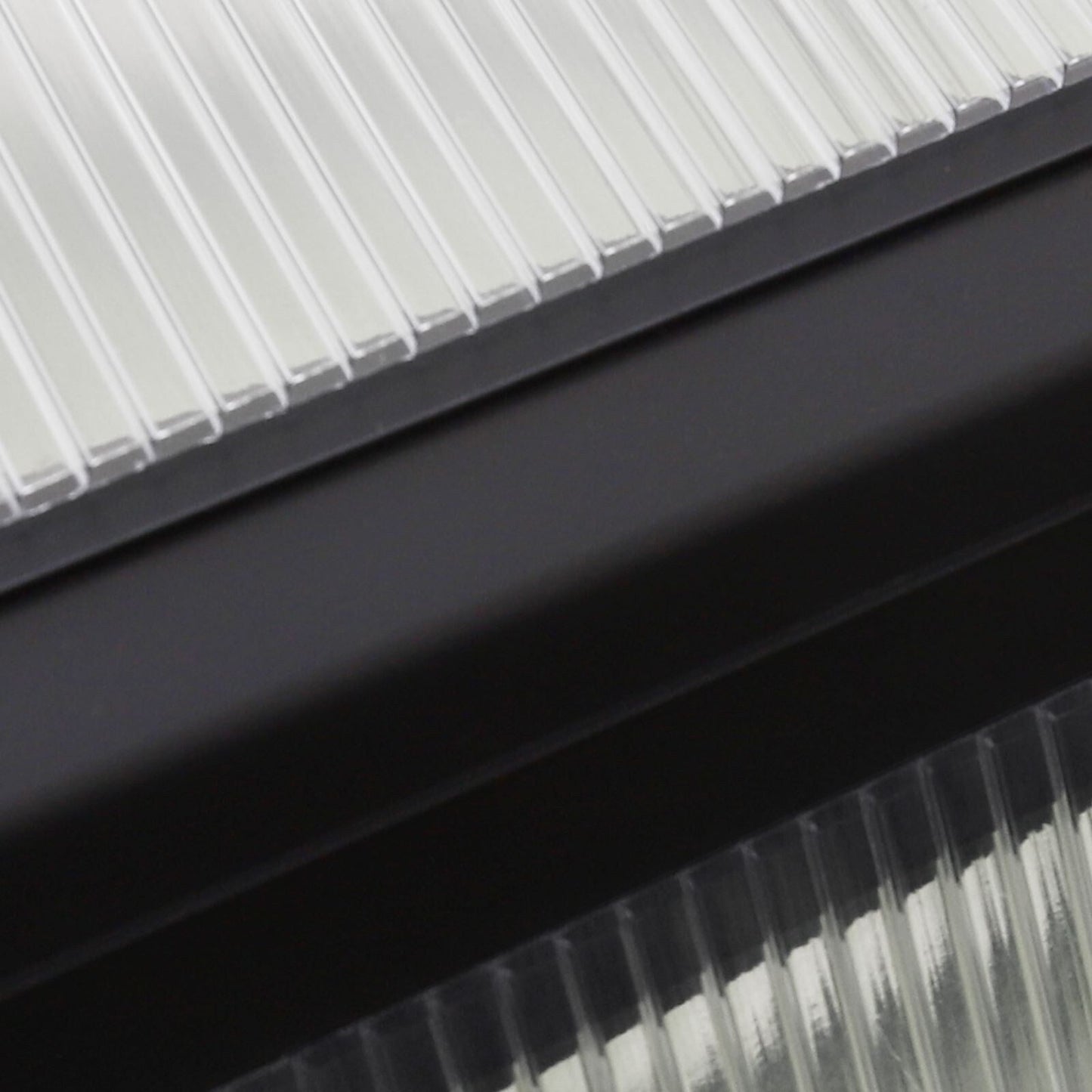 VEIKOUS Aluminum Walk-In Garden Greenhouse Kit with Adjustable Roof Vent and Lockable Door Grey