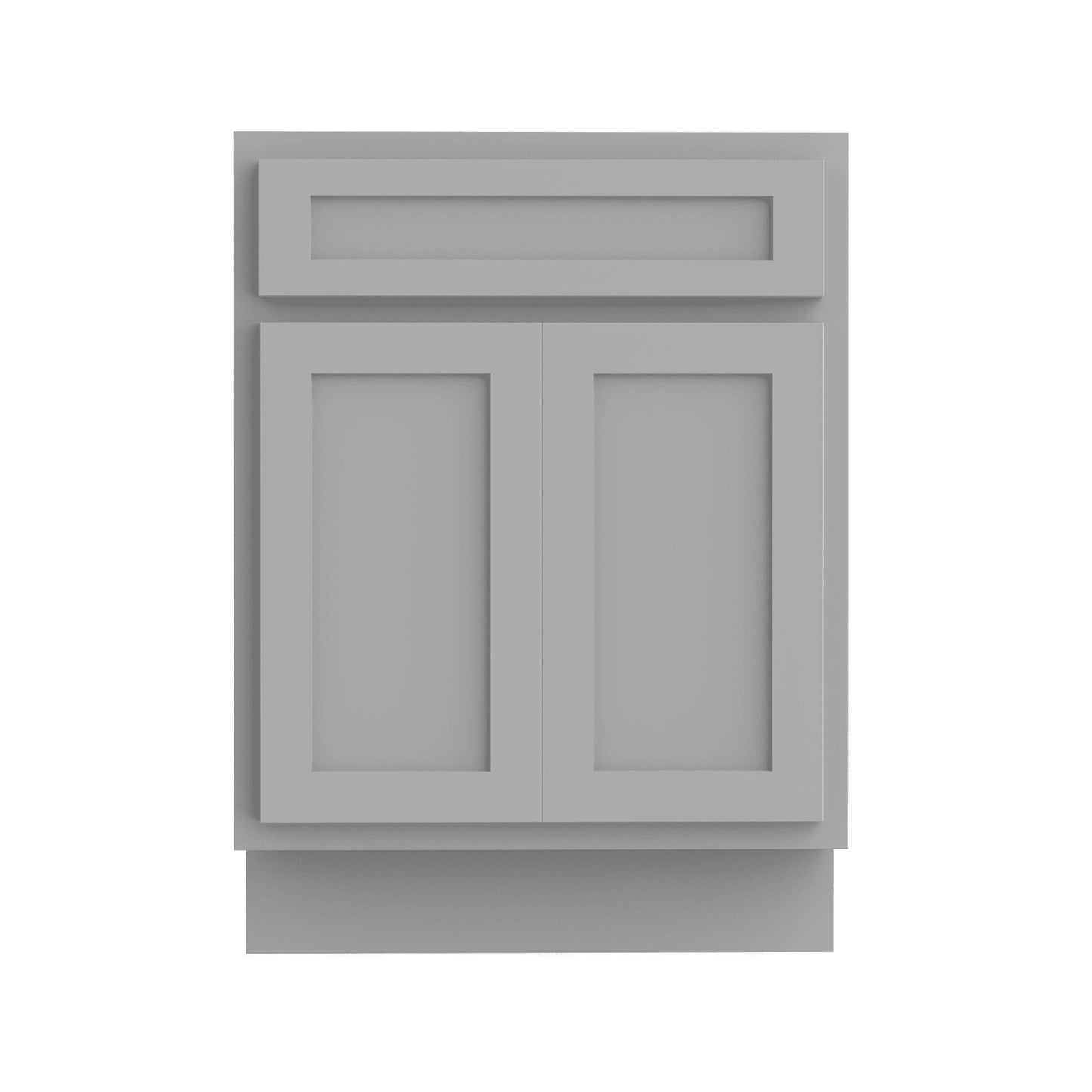 Vanity Art 24-inch Solid Wood Single Sink Bathroom Vanity Cabinet