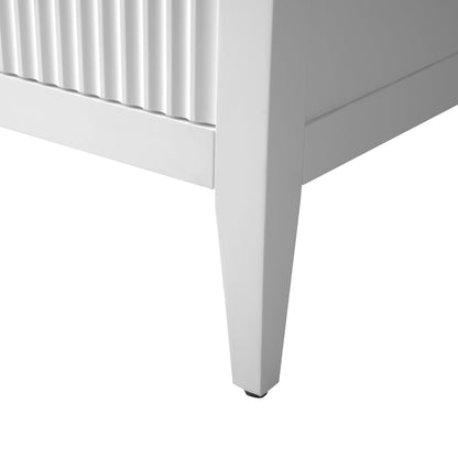 Vanity Art 72 Double Sink Bathroom Vanity Cabinet with Engineered Marble Top