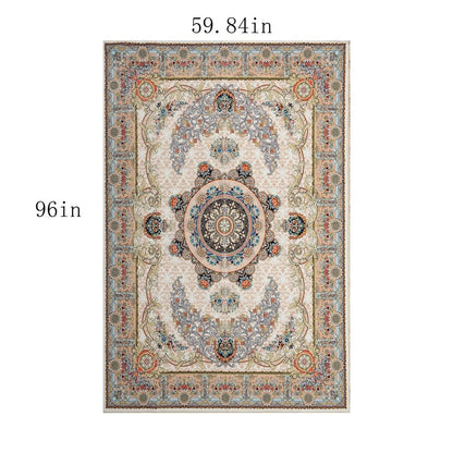 Vintage Modern Abstract Area Rug