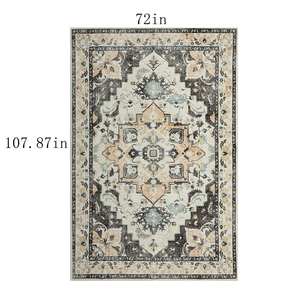 Vintage Modern Abstract Area Rug