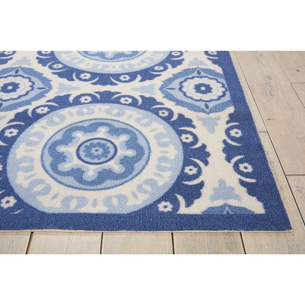 Waverly Sun N' Shade Indoor Outdoor Boho Medallion Area Rug