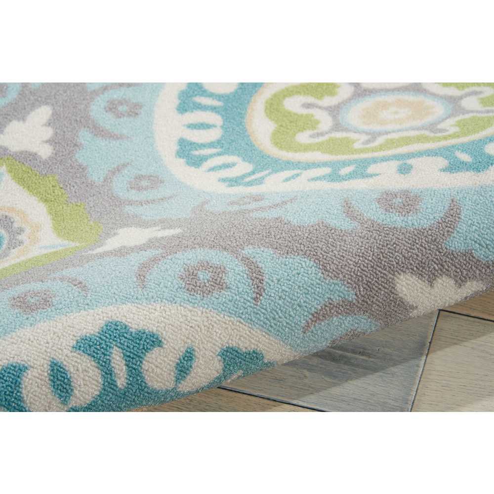 Waverly Sun N' Shade Indoor Outdoor Boho Medallion Area Rug