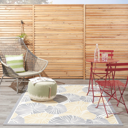 Waverly Sun N' Shade Modern Botanical Indoor/Outdoor Area Rug
