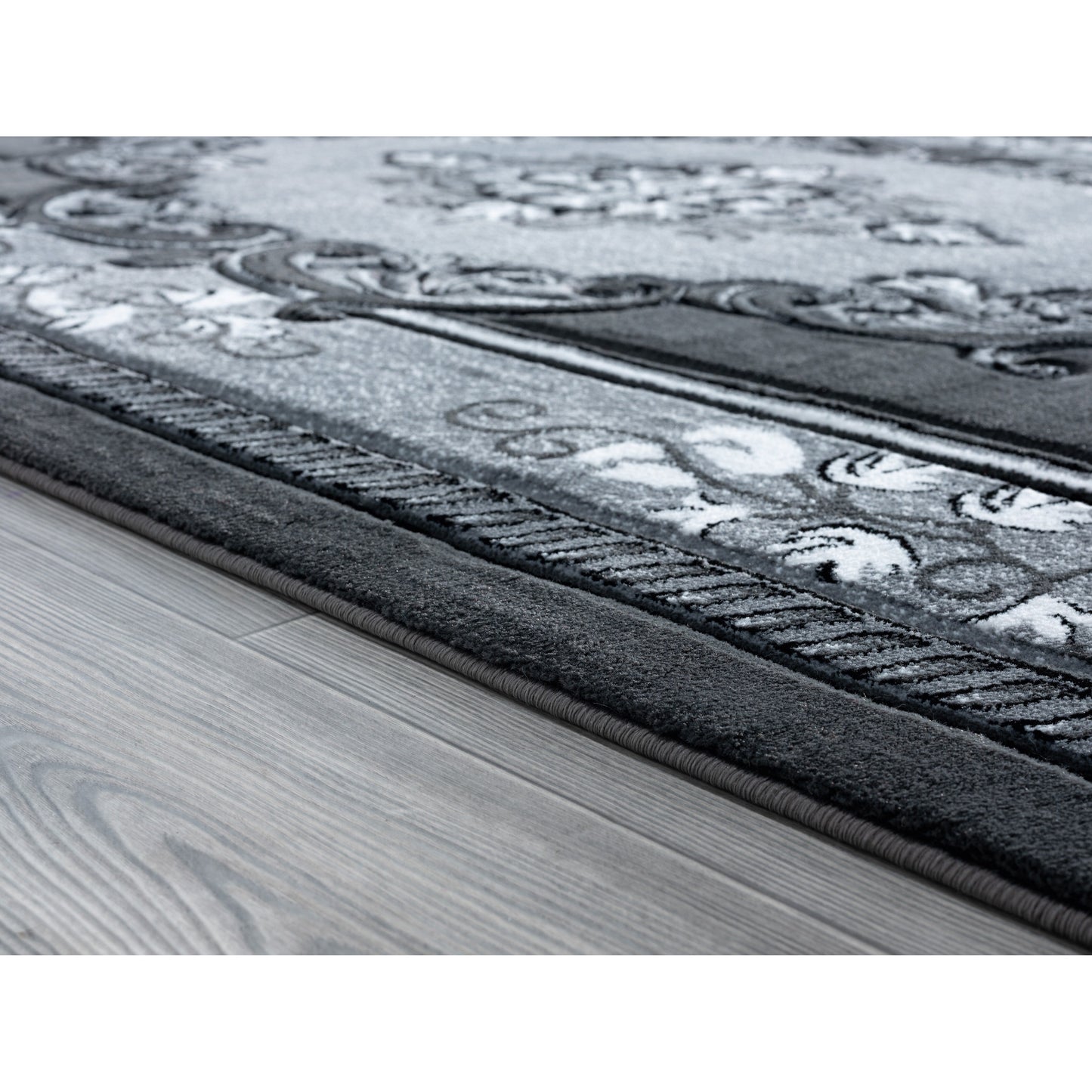 Tapis de salon Porch &amp; Den Curry sculpté à la main