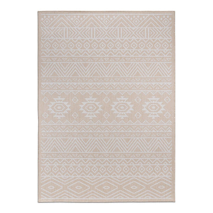 World Rug Gallery Distressed Geometric Bohemian Textured Flat Weave Indoor/Outdoor Area Rug