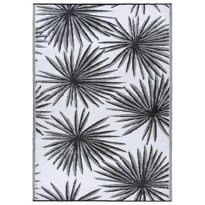 World Rug Gallery Floral Tropical Reversible Recycled Plastic Outdoor Rugs
