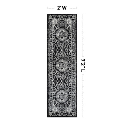 World Rug Gallery Traditional Oriental Medallion Area Rug