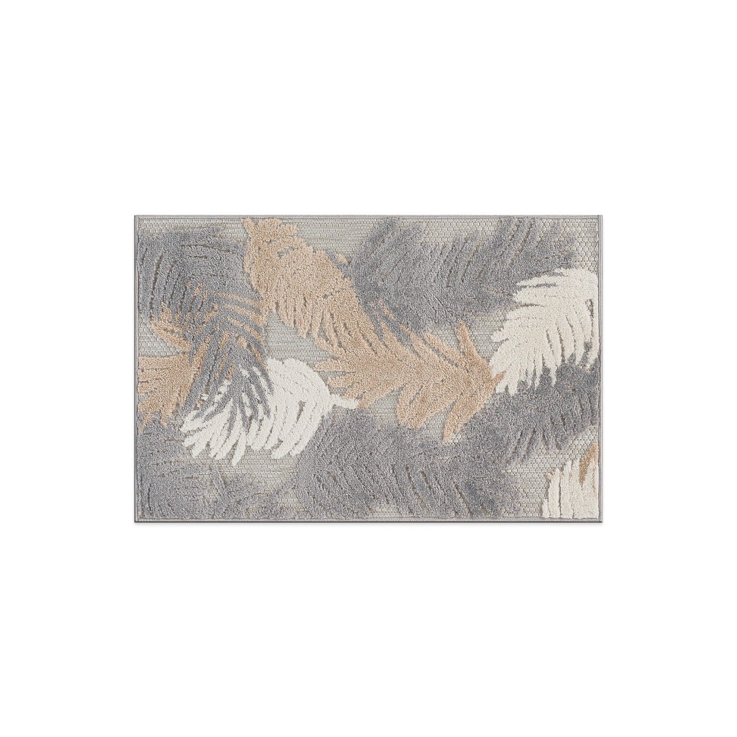 World Rug Gallery Tropical Floral Modern Indoor/Outdoor Area Rug
