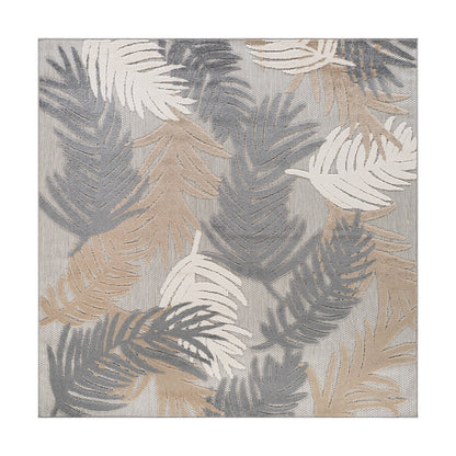 World Rug Gallery Tropical Floral Modern Indoor/Outdoor Area Rug