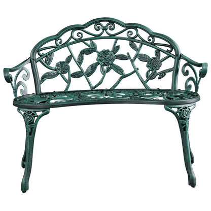 Banc de jardin en métal d'extérieur Yaheetech - N/A